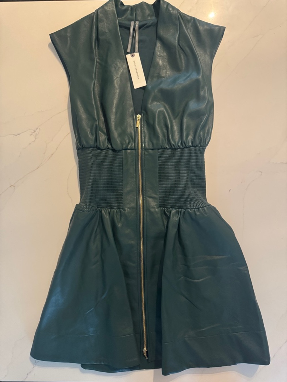 Anthropologie Women’s Dark Green Tommie Dress